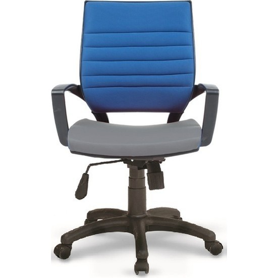 Asbir Rigel 55200 Çalışma Koltuğu Ofis Koltuğu Çalışma Sandalyesi Mavi-Gri